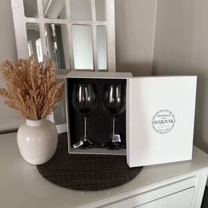 Crystals from Swarovski Wine Glasses in Boxes sets of 2